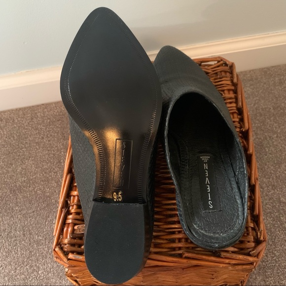 Steven by Steve Madden Andrew Mules Sz 9.5 NEW - Picture 3 of 4